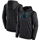 Men's Carolina Panthers Nike Charcoal 2021 NFL Crucial Catch Therma Pullover Hoodie,baseball caps,new era cap wholesale,wholesale hats
